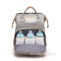 Bolsa de pañales de viaje para bebé, mochila para el cuidado del bebé